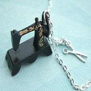 Sewing Machine Necklace
