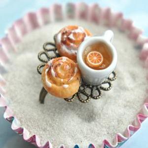 Cinnamon Rolls And Tea Ring