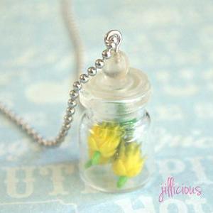 Pineapples In A Jar Necklace
