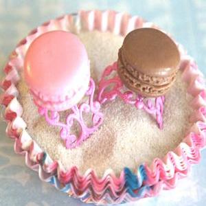French Macarons Ring - Food Jewelry