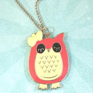 Kawaii Owl Necklace