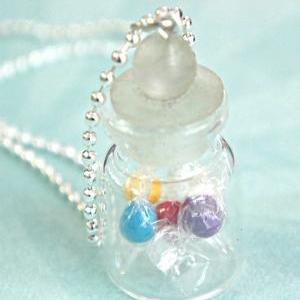 Candies In A Jar Necklace