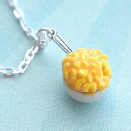 Mac And Cheese Necklace