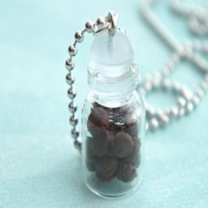Reeses Peanut Butter Cups In A Jar Necklace