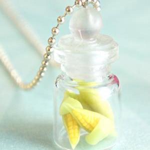 Corn In A Jar Necklace