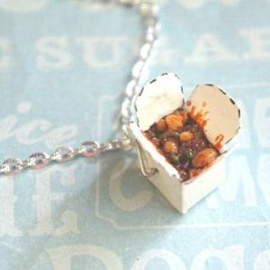 Chinese Food To Go Necklace