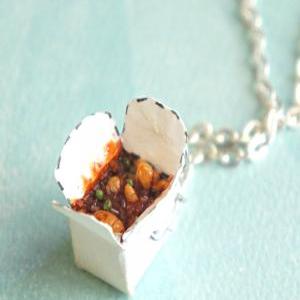 Chinese Food To Go Necklace