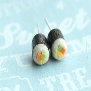 Sushi Stud Earrings