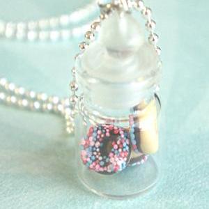 Donuts In A Jar Necklace