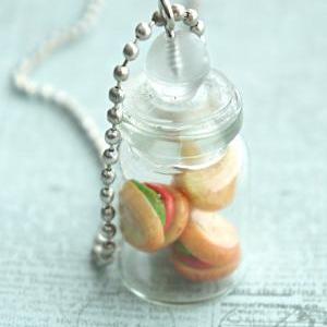 Burgers In A Jar Necklace