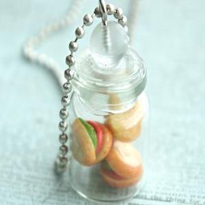 Burgers In A Jar Necklace