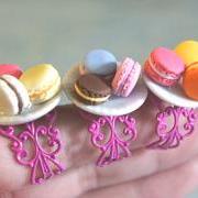 french macarons plate ring
