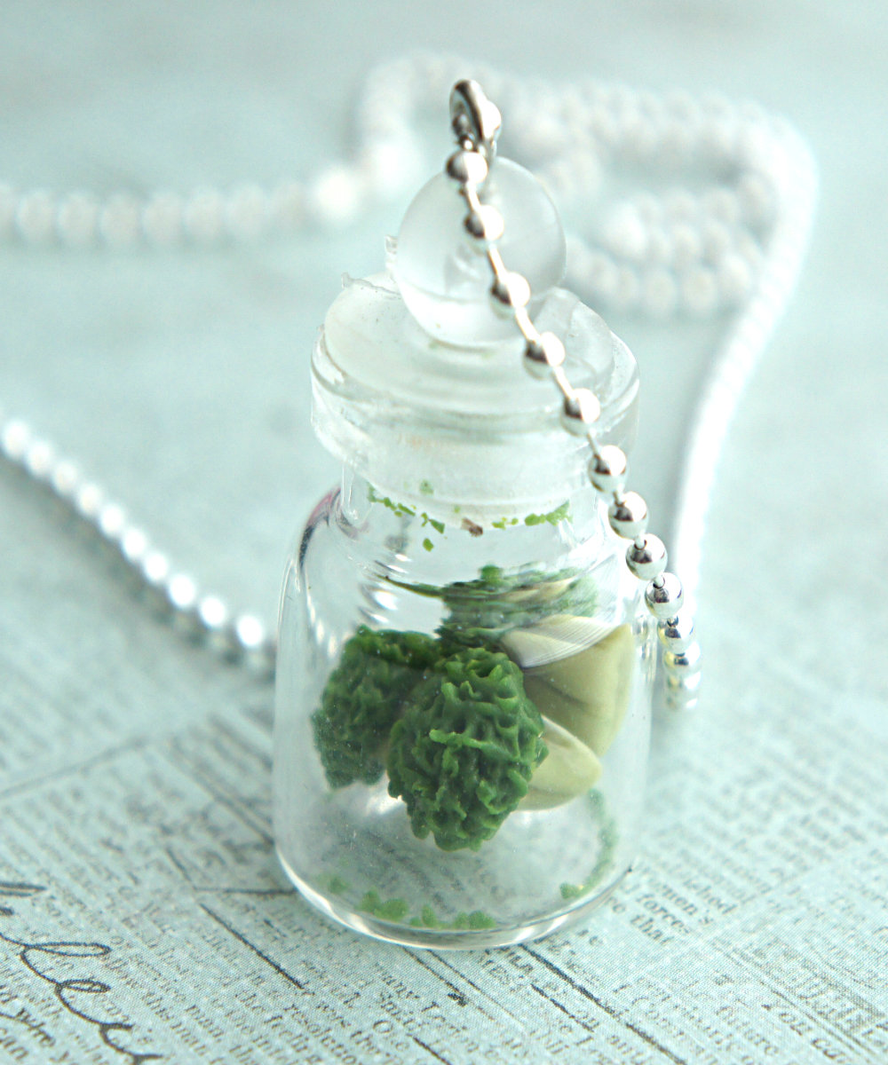 Broccoli In A Jar Necklace