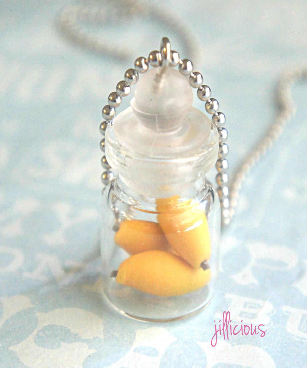 Mangoes In A Jar Necklace