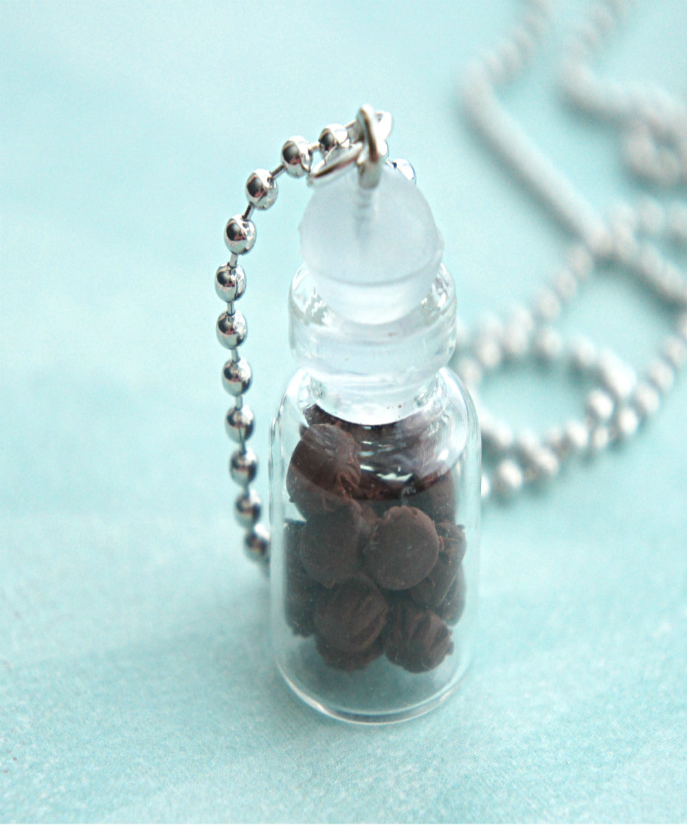 Reeses Peanut Butter Cups In A Jar Necklace