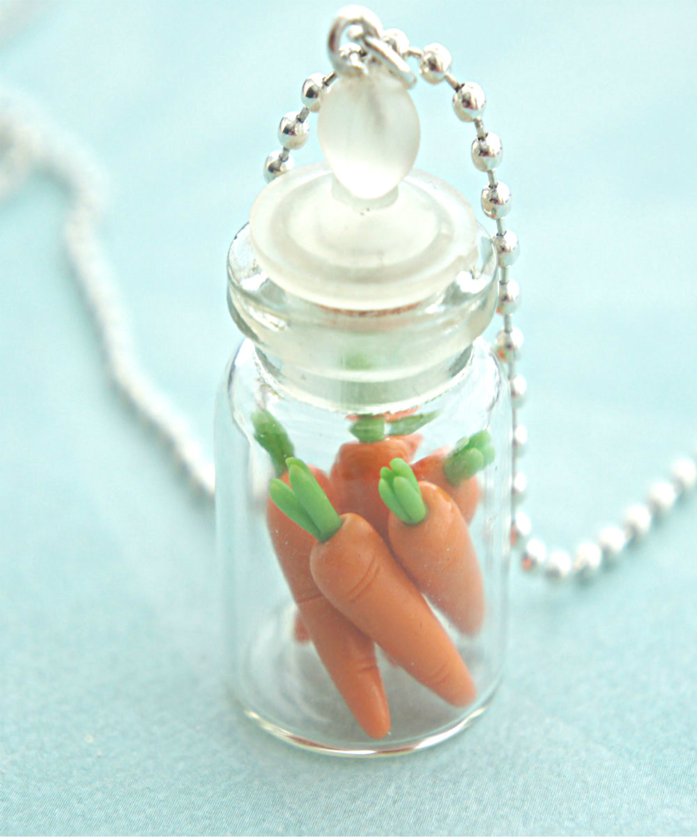 Carrots In A Jar Necklace