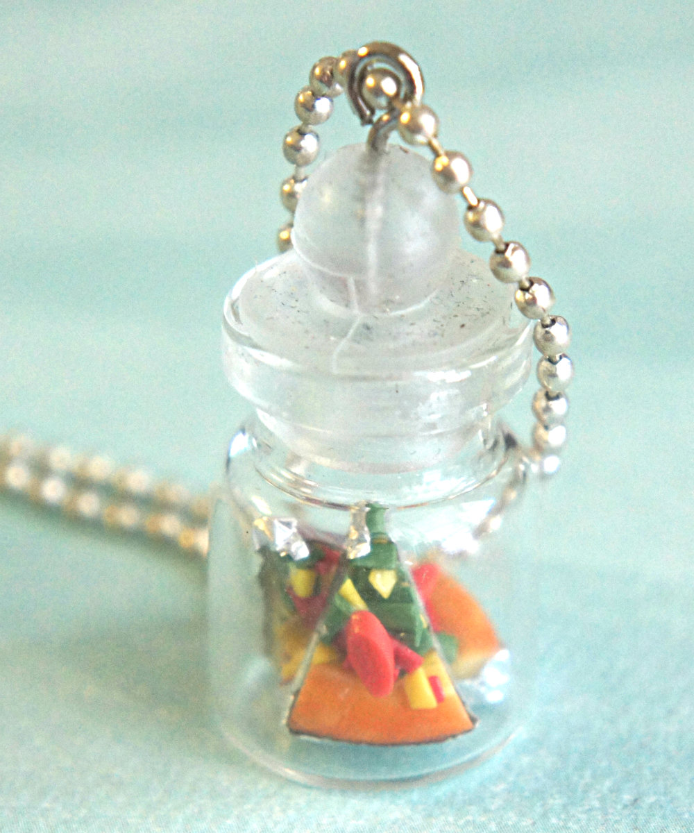 Pizzas In A Jar Necklace